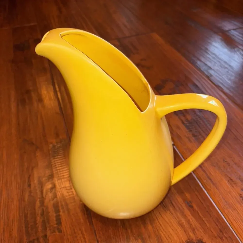 Vintage Mid-Century Vernonware Casual California Pitcher 11.5”